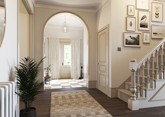 Laura Ashley Josette, Dove Grey - Made to Measure Curtains - Image 7